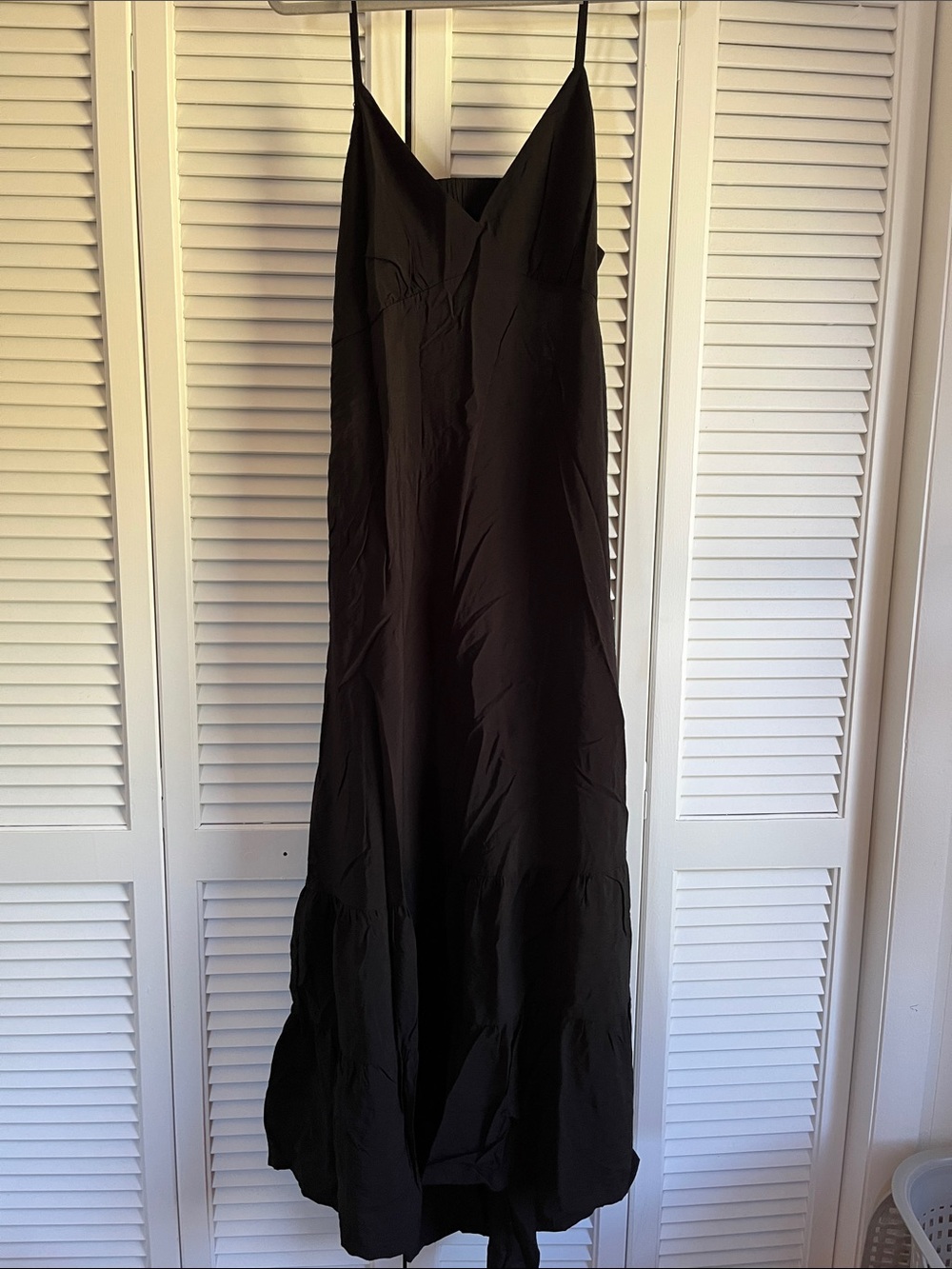A New Day Open-Back Maxi Dress Black XL